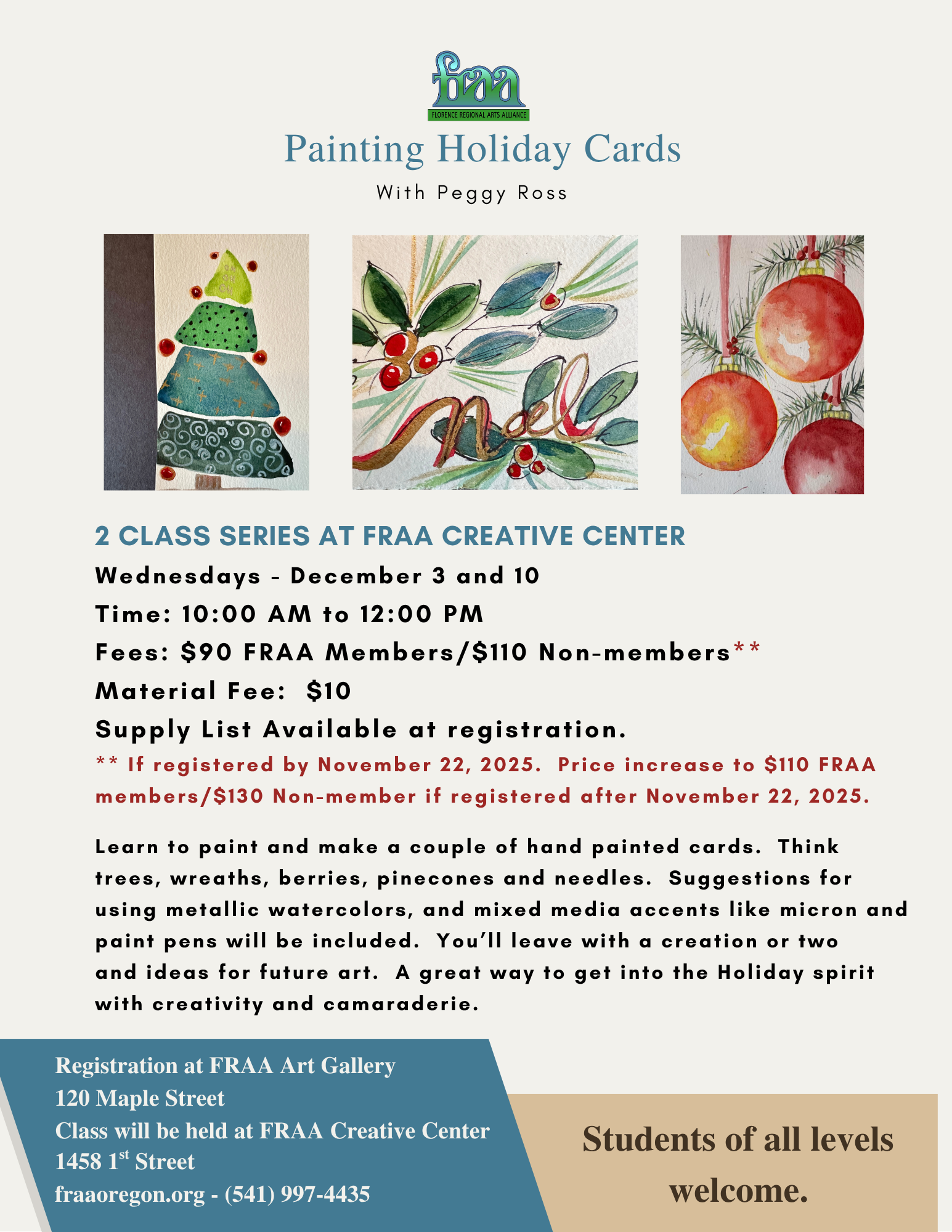 Painting Holiday Cards (6)